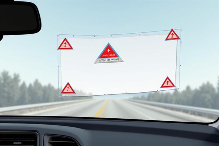 Infografik, die die korrekte Platzierung der Schweizer Vignette auf einer Autoscheibe zeigt.